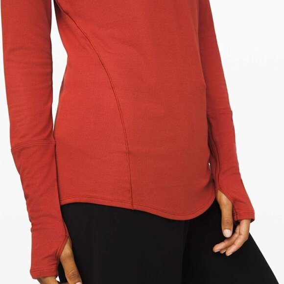 Lululemon | Full Day Ahead Turtleneck in Magma Burnt Orange - Picture 8 of 9